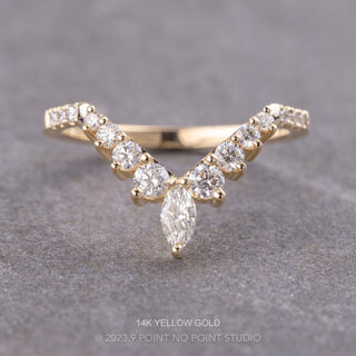 Ella Wedding Ring, 15 Diamond