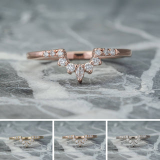 Emma Wedding Ring, 11 Diamond