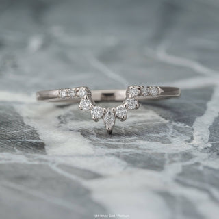 Emma Wedding Ring, 11 Diamond