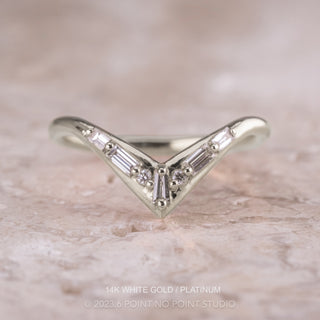 Fawn Wedding Ring, 7 Diamond