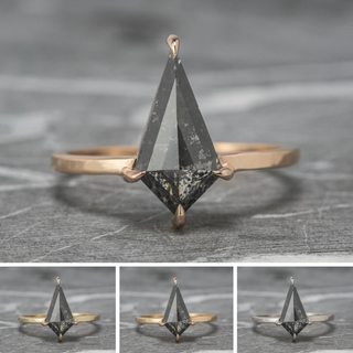 Kite engagement ring