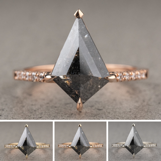 Kite engagement ring