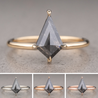 Kite engagement ring
