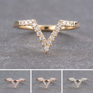 Victoria Wedding Ring, 17 Diamond