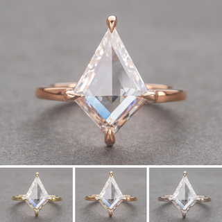 Kite Lab Diamond Engagement Ring, Jane Setting
