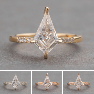 Kite Lab Diamond Engagement Ring, Jules Setting