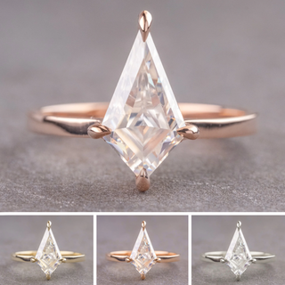 Kite Lab Diamond Engagement Ring, Lark Setting