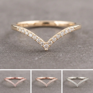 Vivian Wedding Ring, 15 Diamond