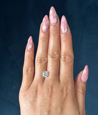 Brilliant Cut Cushion Moissanite (multiple sizes)