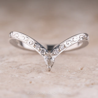 engraved diamond ring