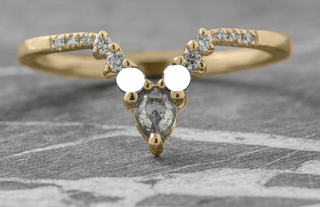 Custom 13 Dia Cassiopeia Wedding Ring for Hady - 6.17.26 - AdJ