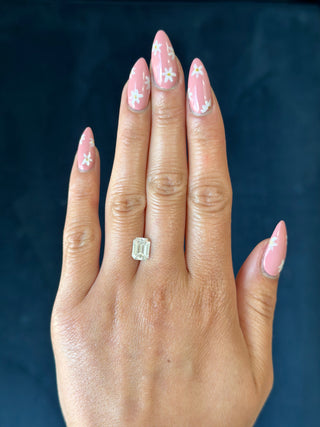 Step Cut Emerald Moissanite (multiple sizes)