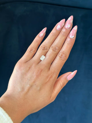 Radiant Cut Emerald Moissanite (multiple sizes)