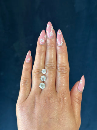 Brilliant Cut Round Moissanite (multiple sizes)