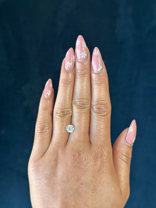Brilliant Cut Round Moissanite (multiple sizes)