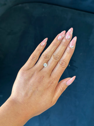 Brilliant Cut Round Moissanite (multiple sizes)