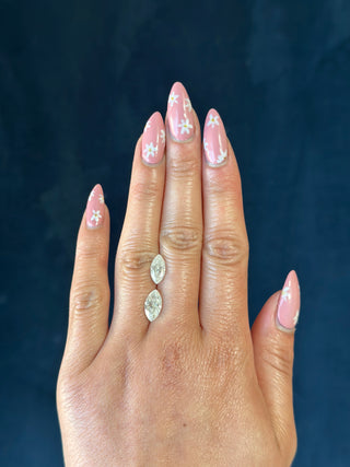 Brilliant Cut Marquise Moissanite (multiple sizes)