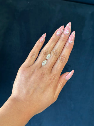 Brilliant Cut Marquise Moissanite (multiple sizes)