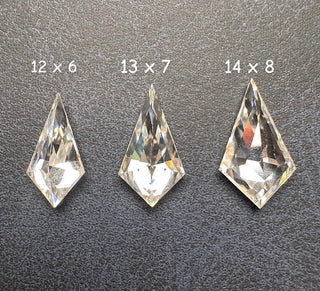 Double Cut Kite Moissanite