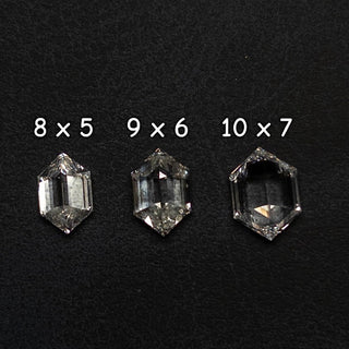 Clear lab diamond