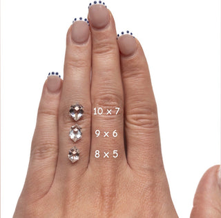 Clear moissanite