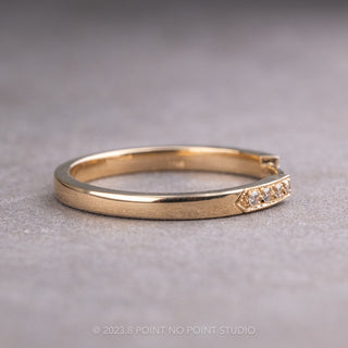 Jamie Wedding Ring Cuff, 8 Diamond