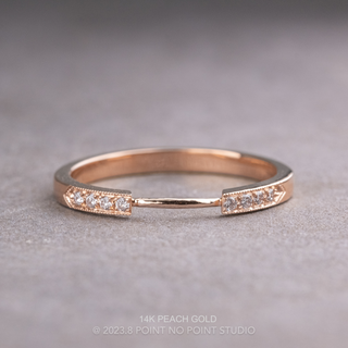 Jamie Wedding Ring Cuff, 8 Diamond