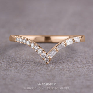 Maeve Wedding Ring, 13 Diamond