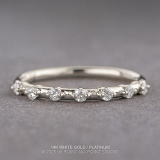 Nova Wedding Ring, 7 White Diamond