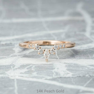 Emma Wedding Ring, 9 Diamond