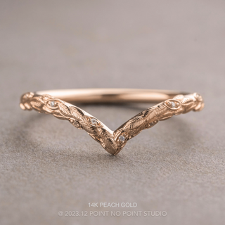 Pixie Wedding Ring, 8 Diamond