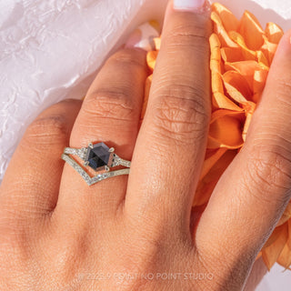 black diamond ring