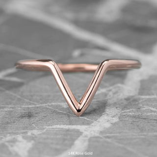 Victoria Wedding Ring, Round Band
