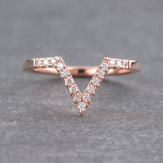 Victoria Wedding Ring, 17 Diamond