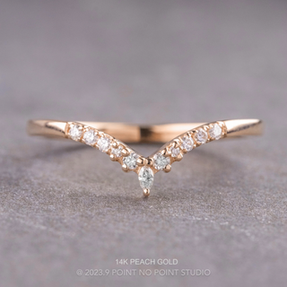 Robin Wedding Ring, 11 Diamond