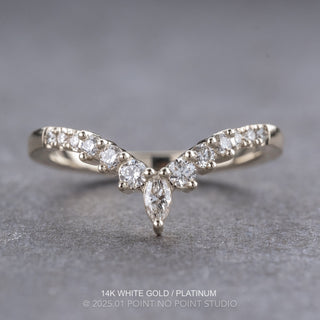 Raelynn Wedding Ring, 13 Diamond