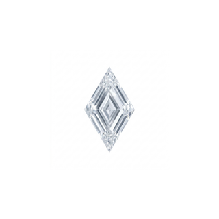 Double Cut Lozenge Moissanite (multiple sizes)