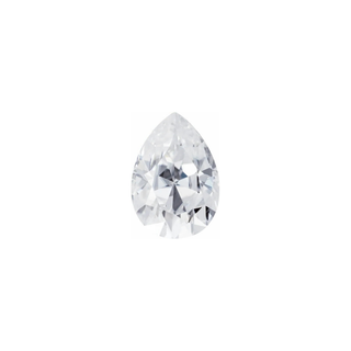 Brilliant Cut Pear Moissanite (multiple sizes)