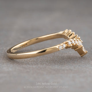 Willa Wedding Ring, 15 Diamond