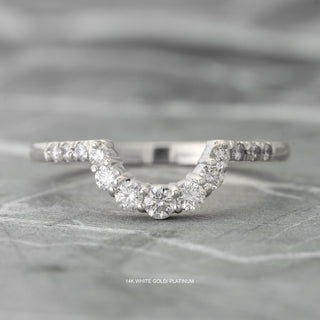 Gwen Wedding Ring, 13 Diamond