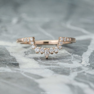 Emma Wedding Ring, 15 Diamond