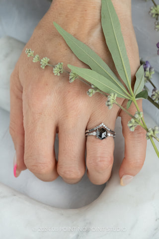 black diamond ring