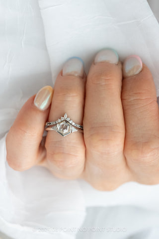 salt and pepper diamond ring