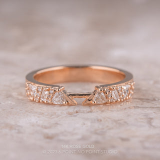 Stardust Wedding Ring Cuff, 3.5mm
