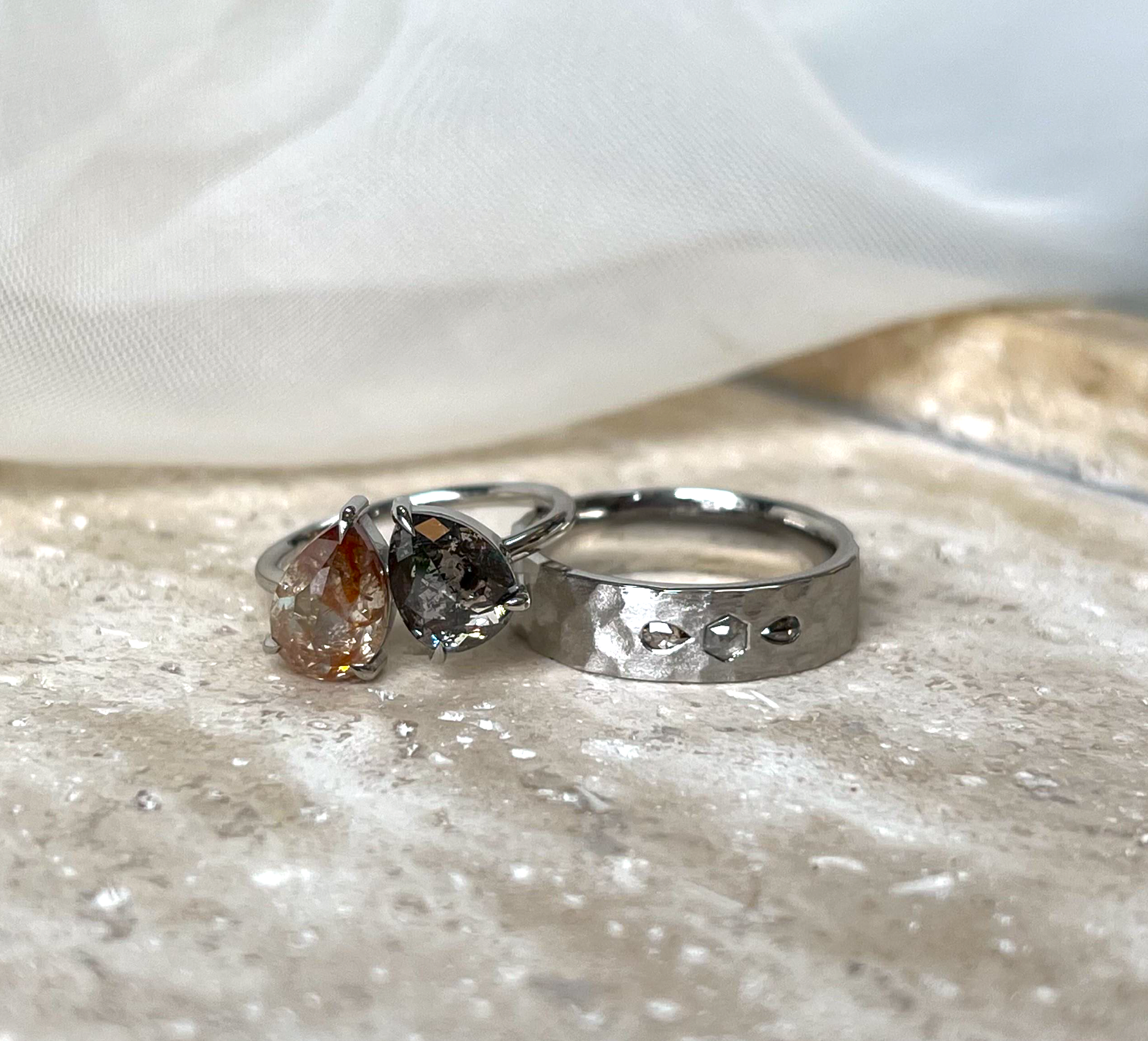 Custom Remembrance Rings – Point No Point Studio