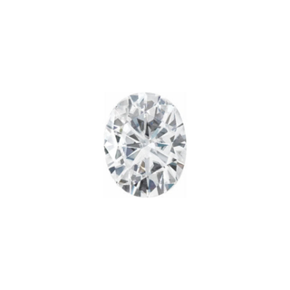 Brilliant Cut Oval Moissanite (multiple sizes)