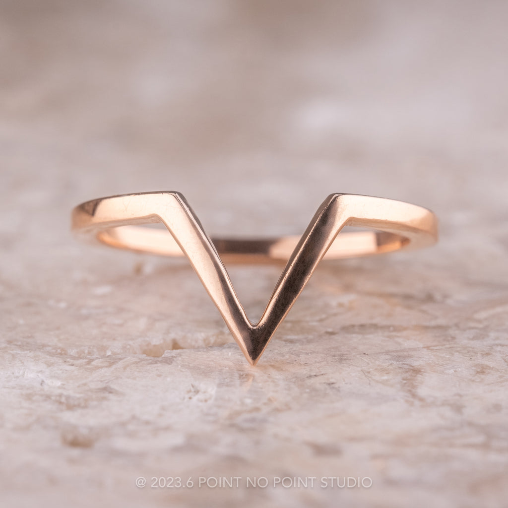 Victoria Wedding Ring, Point No Point Studio