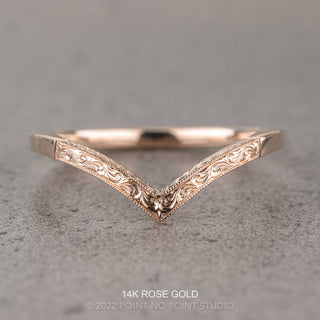 Vintage Viola Wedding Ring