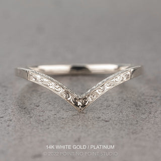 Vintage Viola Wedding Ring