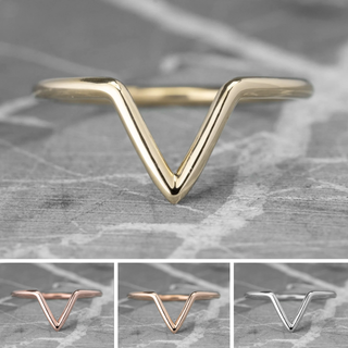 Victoria Wedding Ring, Round Band